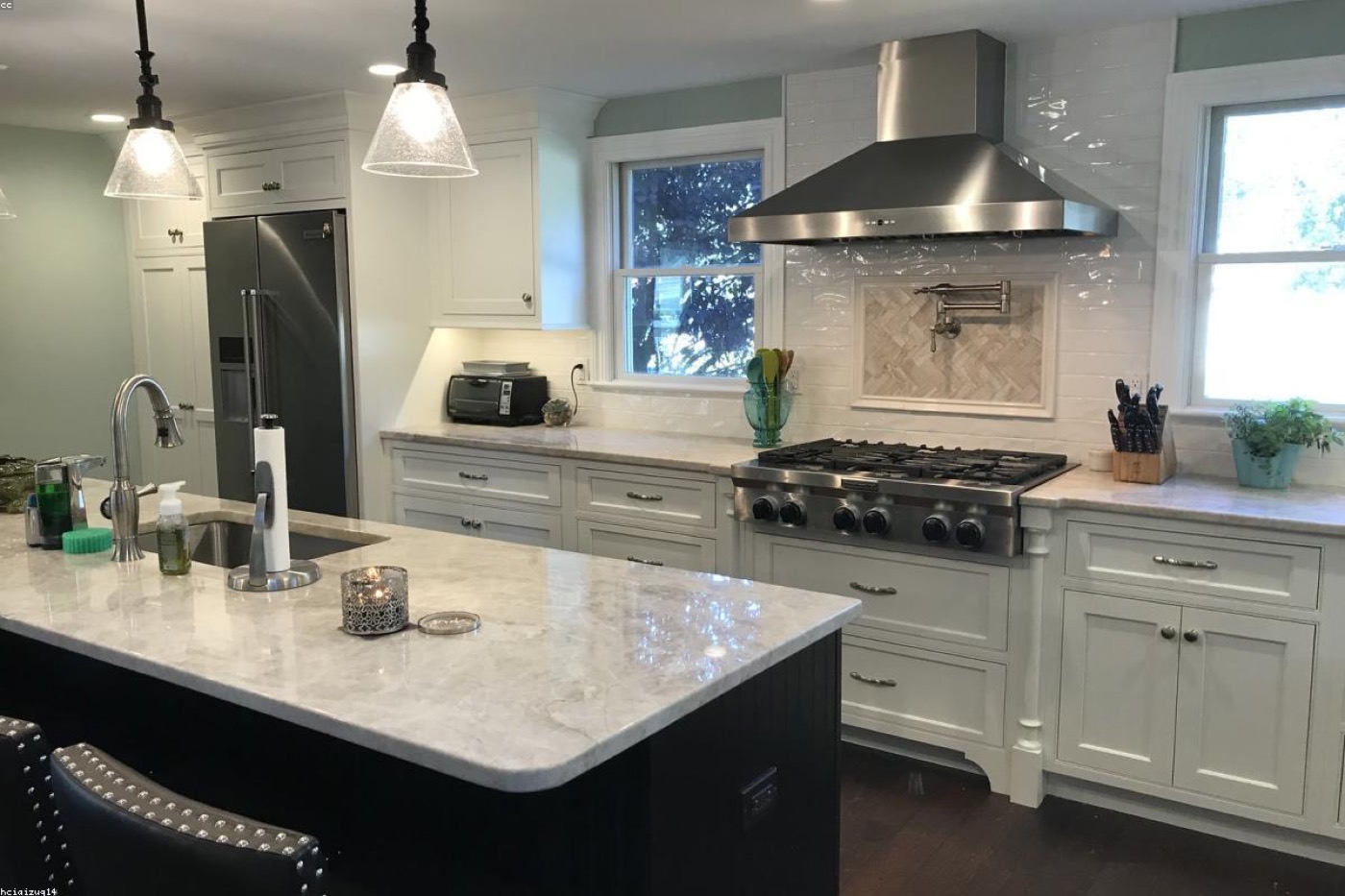 High-end kitchen remodel
