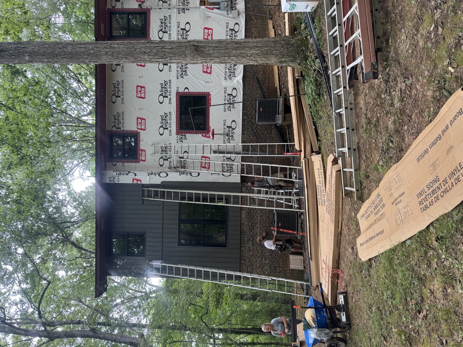 Exterior remodel & screened porch
